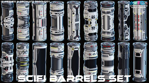 SciFi Barrels set