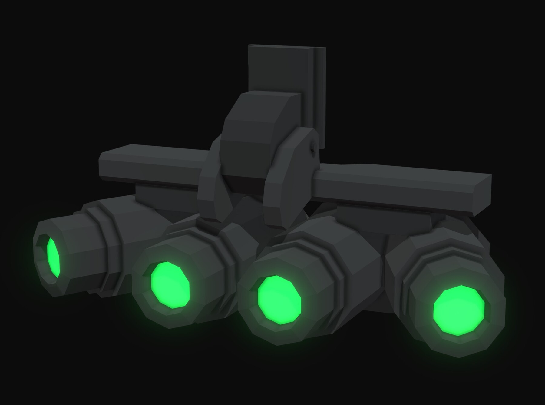 ArtStation - GPNVG-18 Low Poly | Game Assets
