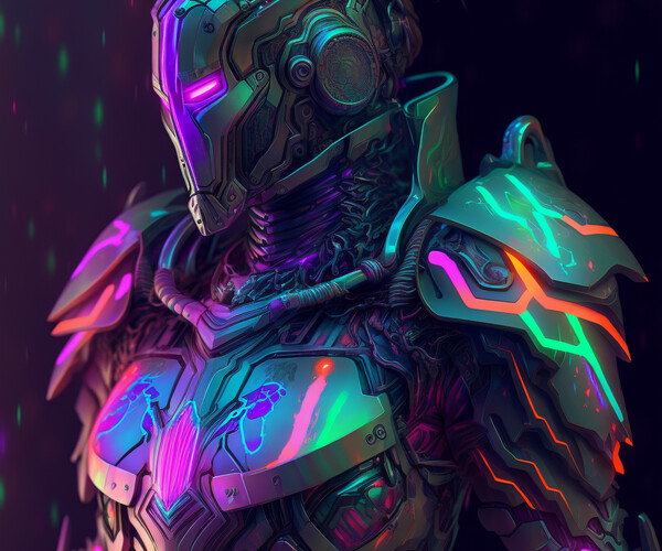 ArtStation - Cyber Knight | Artworks