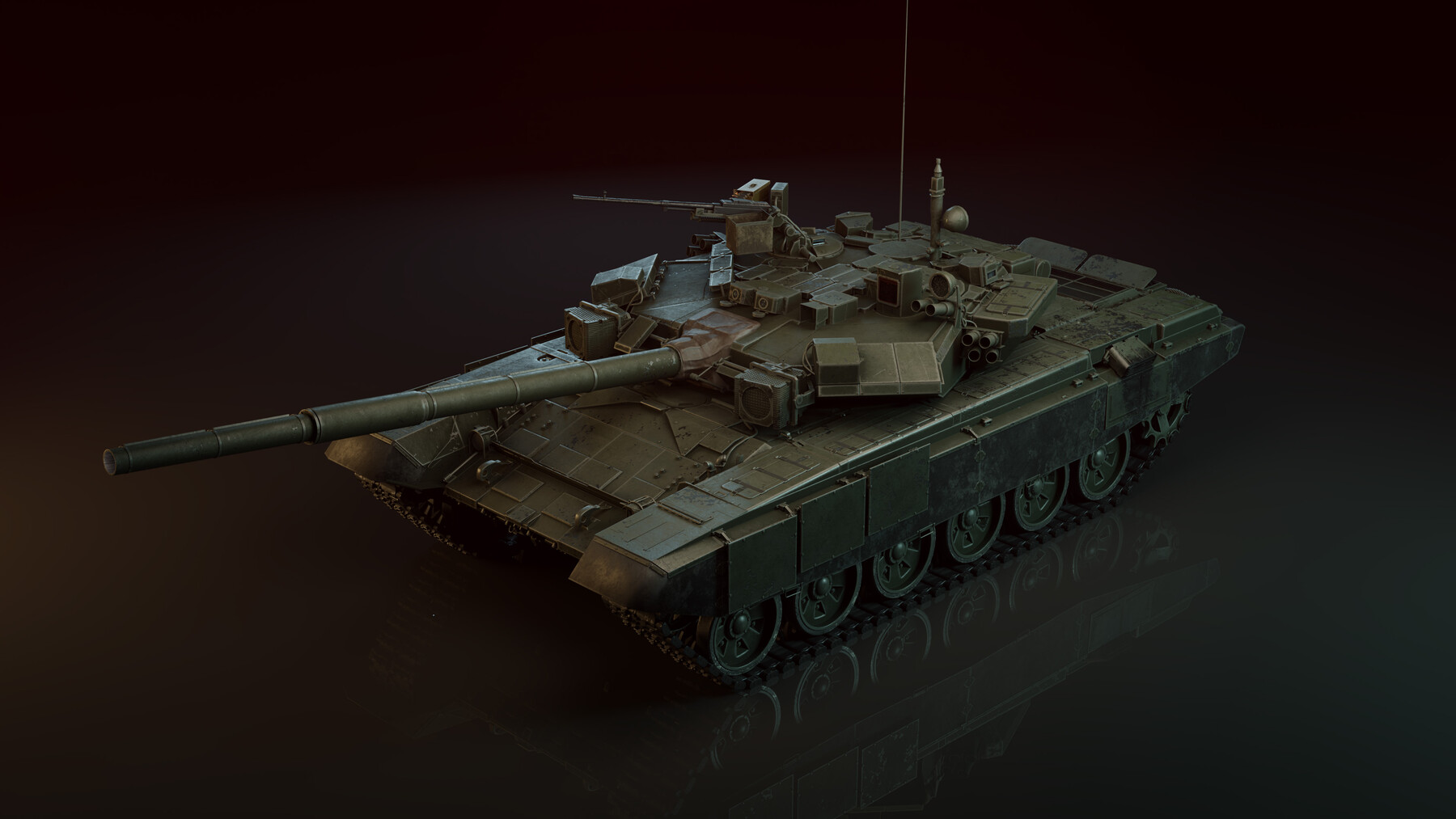 ArtStation - T90A Russian main battle tank | Resources