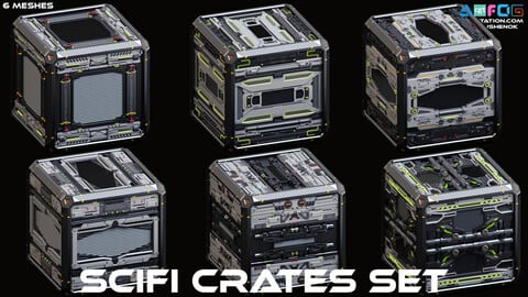 SciFi Crates set