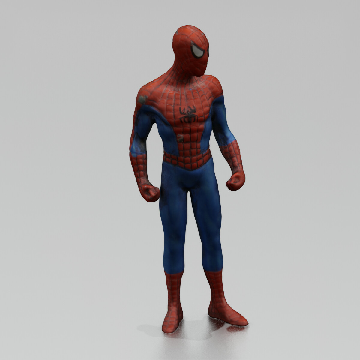 ArtStation - SPIDERMAN CARTOON 3D MODEL LOWPOLY GAMEREADY | Game Assets