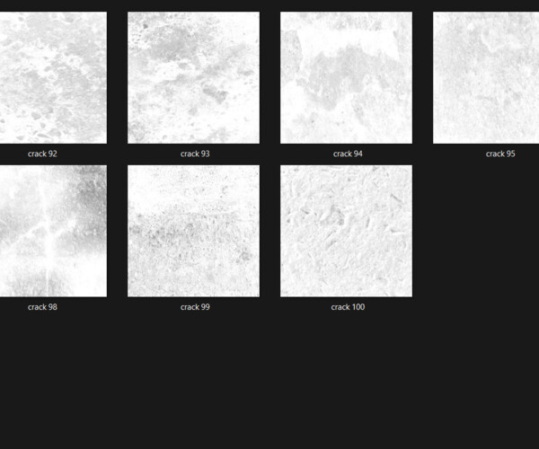 ArtStation - Crack 300 Alpha Patterns 2K Size Full Pack | Brushes