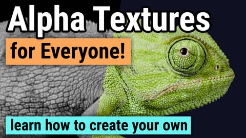 How to create your own Alpha Textures for Sculpting