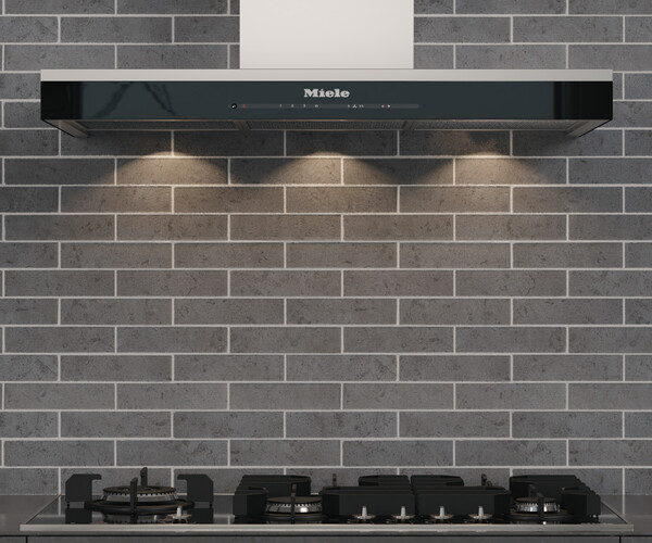 ArtStation Miele Appliances Collection Vol 1 _Gas Cooktop and Hood