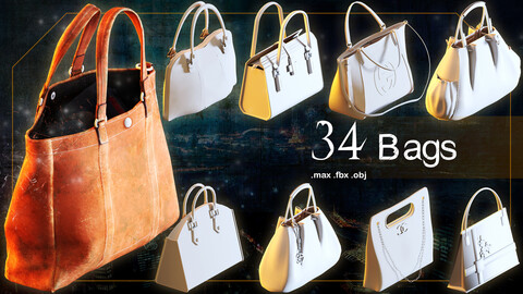 34 Bags_ 3d model