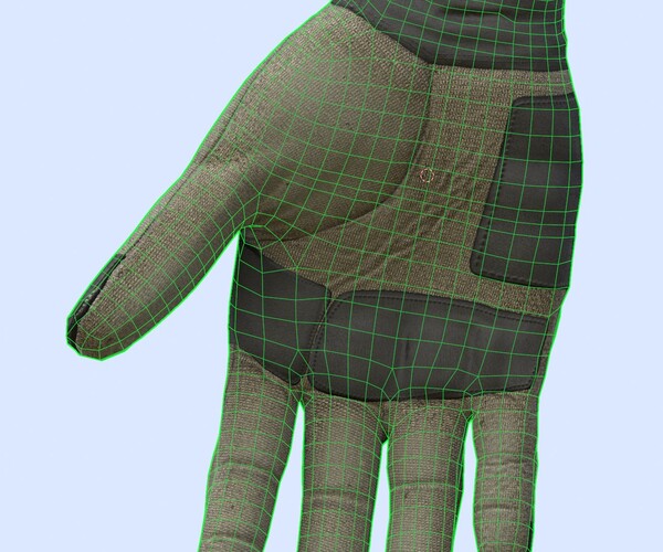 ArtStation Military Gloves Game Ready Game Assets