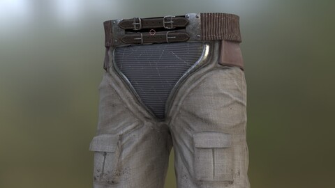 Military Trousers - Game Ready