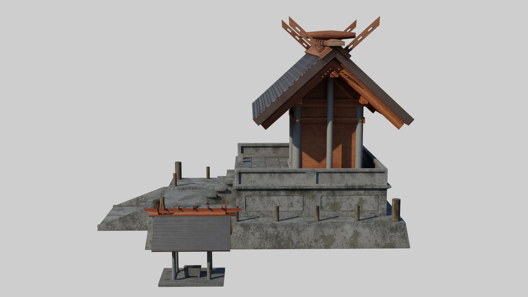 ArtStation - Japanese Temple | Game Assets