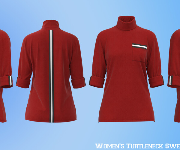 Turtleneck Vector Online Store