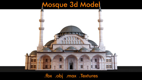 Mosque- 3d Model