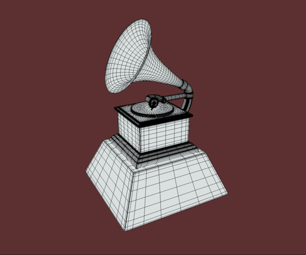 ArtStation - The Grammy Awards Statuette Trophy | Resources