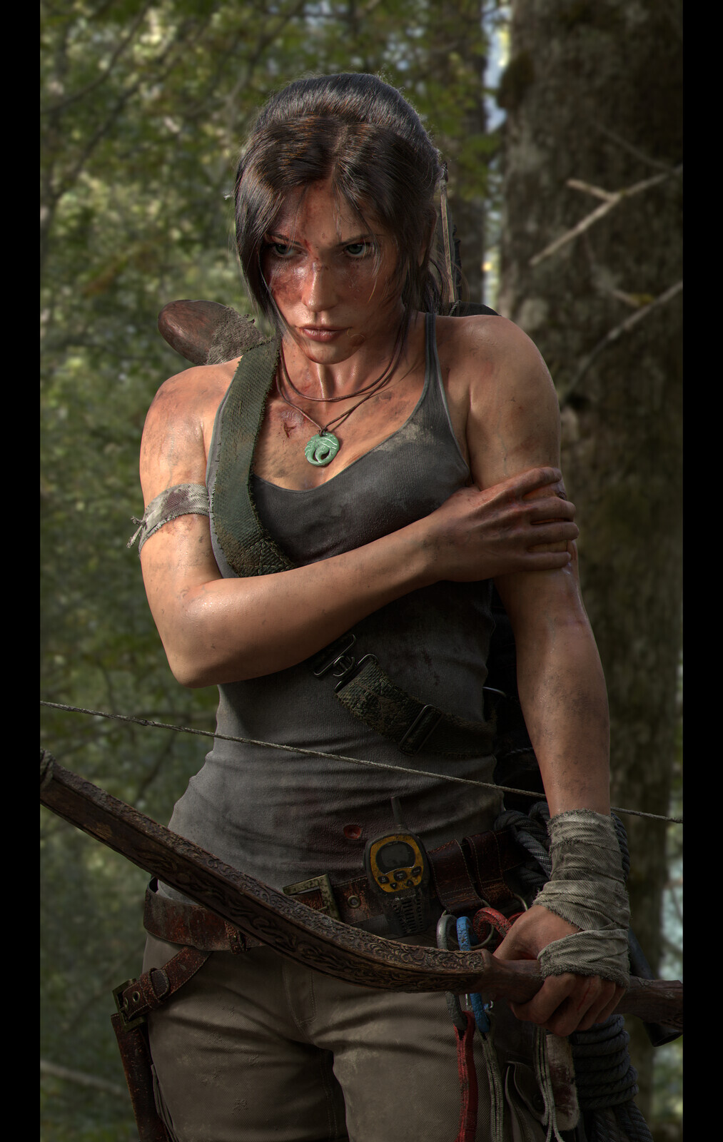 Lara Croft fan art 3D character pack