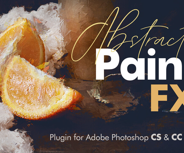 abstract paint fx photoshop add-on free download