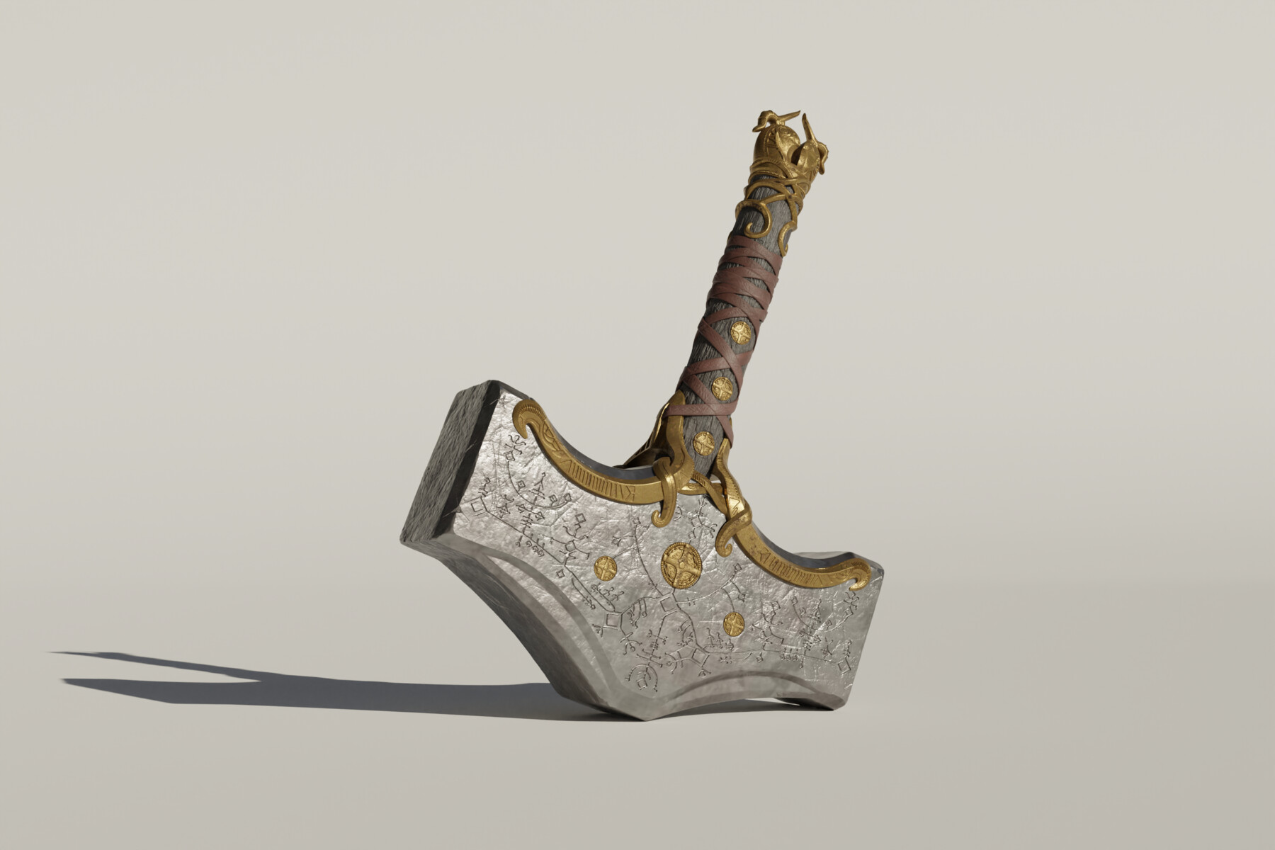 ArtStation - God of War - Thor mjolnir | Resources