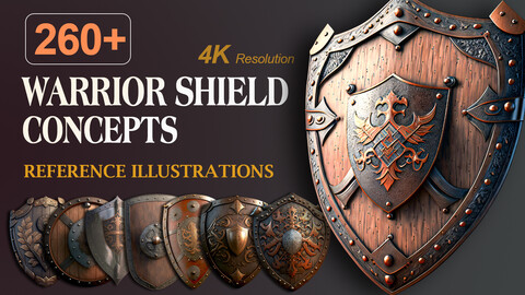 260+ Warrior Shield concepts [Reference Illustrations]