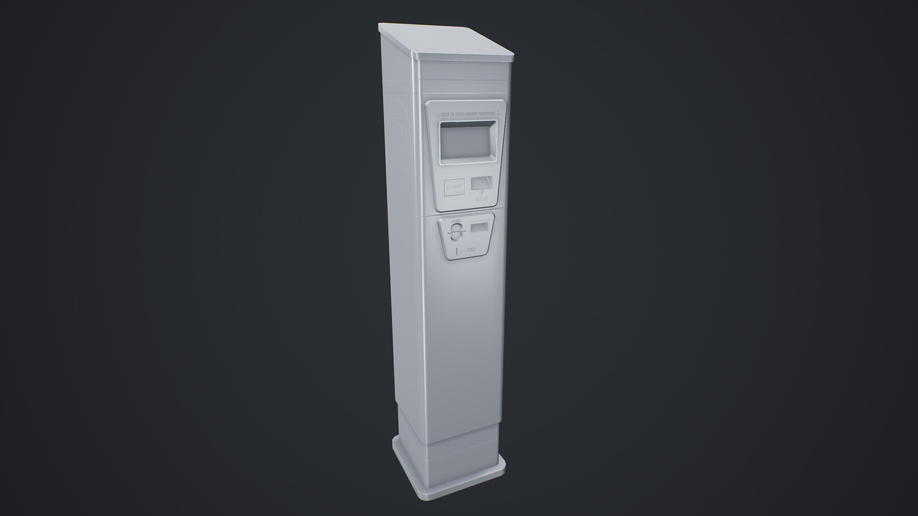 ArtStation - Stylized Parking Meter | Game Assets