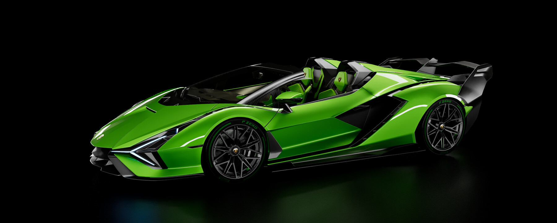 ArtStation - 2021 Lamborghini Sian Roadster | Resources