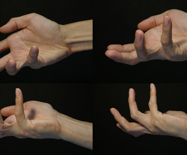 Hand poses 23 - Relaxed by stockyourselfout on DeviantArt