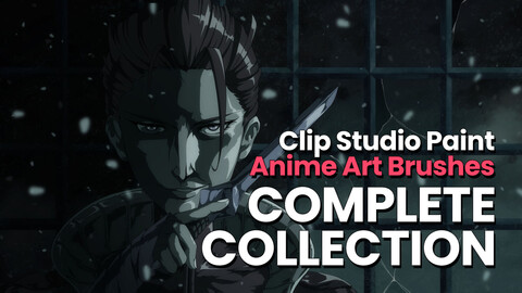 Clip Studio Paint Anime Art Brushes: Complete Collection