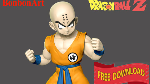 Krillin - Dragon Ball Fanart