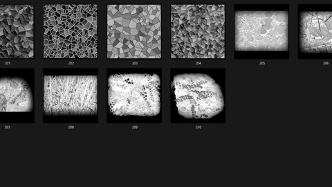 Stone 300 Alpha Patterns 4K Size Full Pack