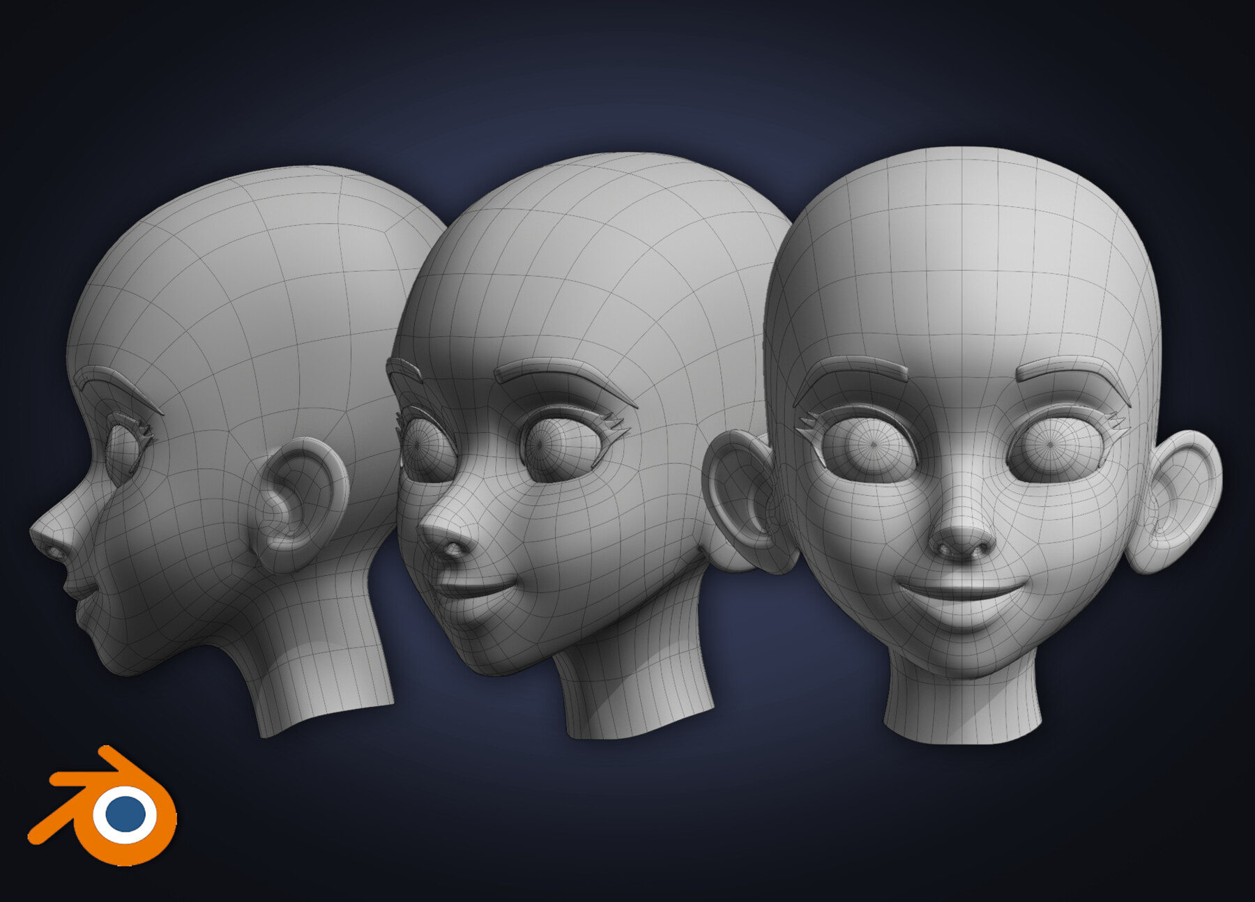 ArtStation - Stylized head | Resources