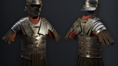 Lorica Segmentata Ancient Roman Legionary Armor