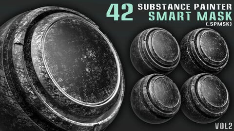 42 substance painter smart mask-Vol2