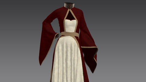 Medieval Queen Dress