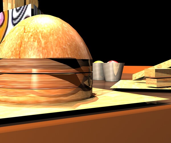 ArtStation - Fast Food Meal | Game Assets