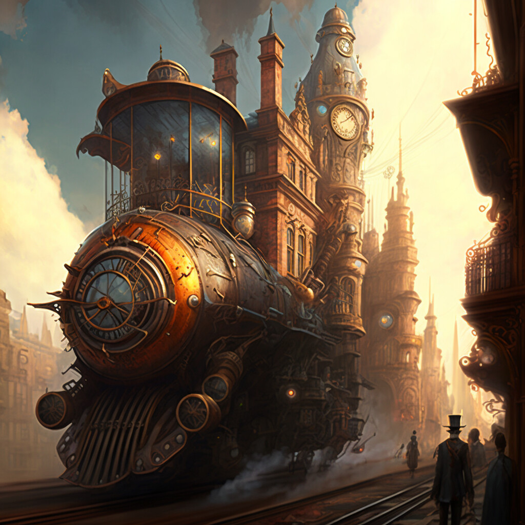 ArtStation - Steampunk Illustration Pack | Artworks