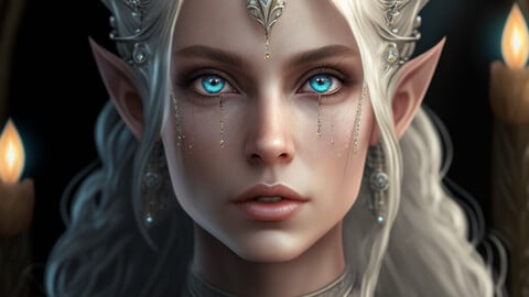 Ariawyn, Queen of the Northern Elves