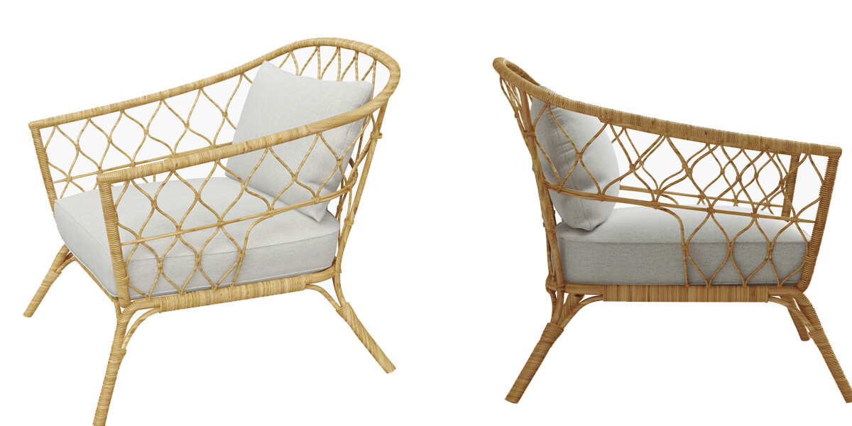 ArtStation Rattan Chair IKEA StockHolm 2017 Resources