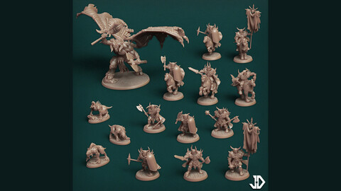 Army of Chaos Pack Octubre 2022 STL