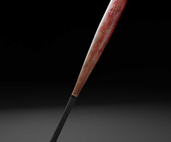 ArtStation Baseball Bat Game Ready (Weapon) Game Assets