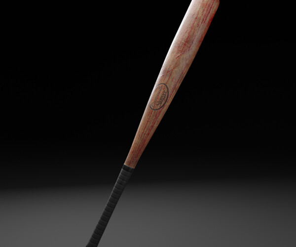 ArtStation Baseball Bat Game Ready (Weapon) Game Assets
