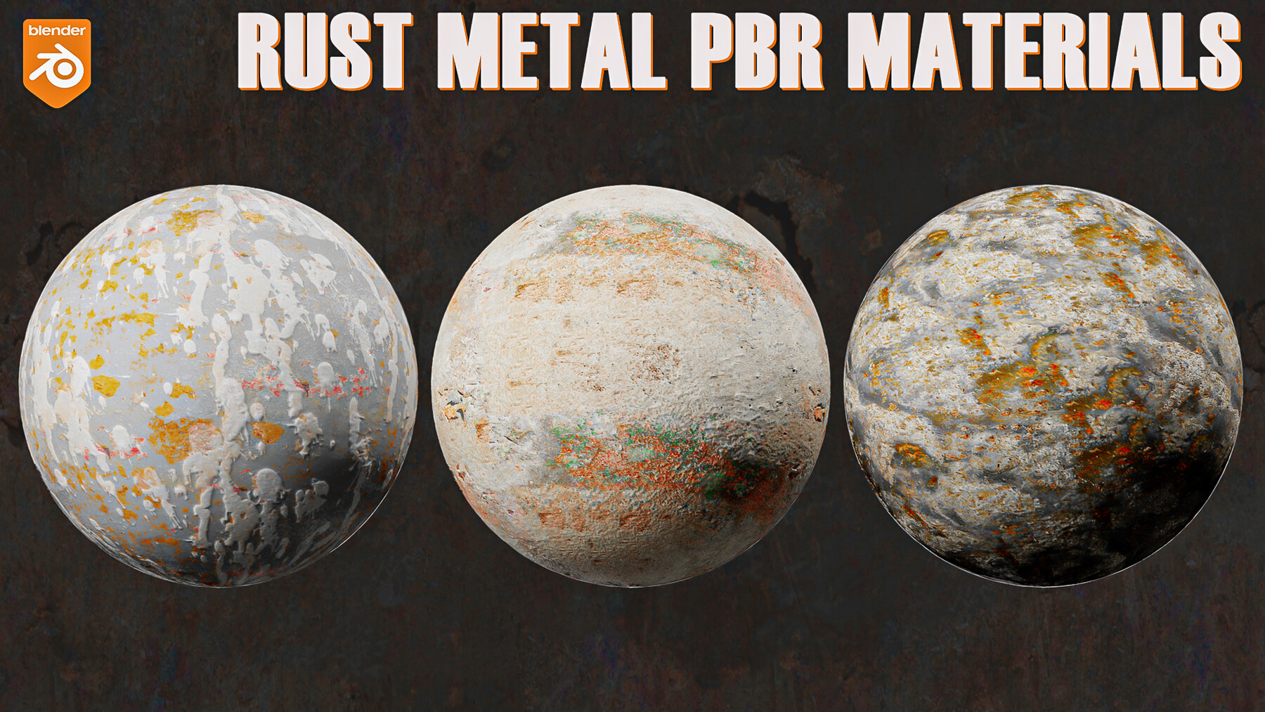 ArtStation - 30 Rusty Metal Blender Materials (Cycles, Eevee) | Game Assets
