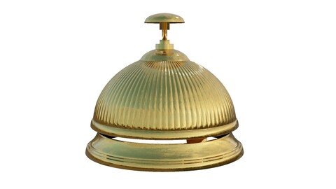 Brass bell 3D Model