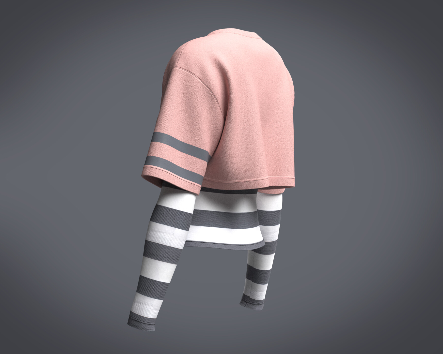 ArtStation - Girls Pink Regular fit Round neck Tops | Resources