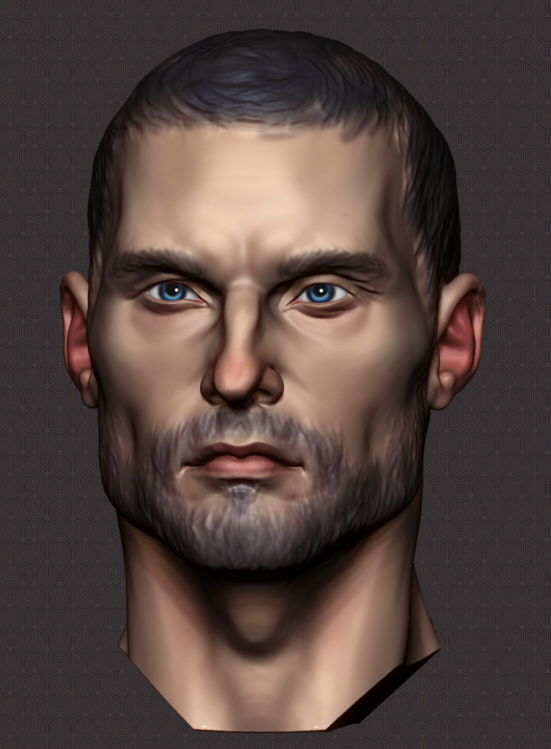 ArtStation - Male character face sculpt | Resources
