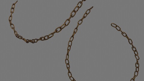Simple Chain IMM Brush for Zbrush