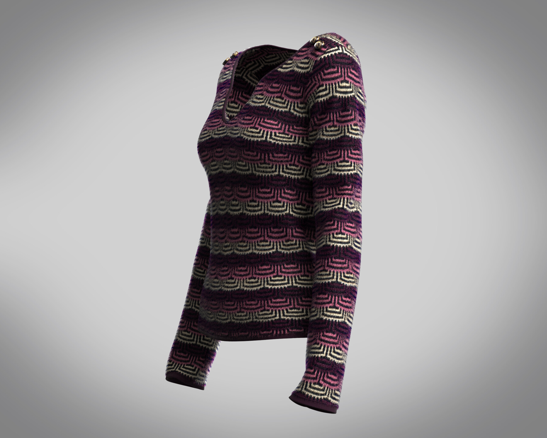 Jeanne Jacquard Top