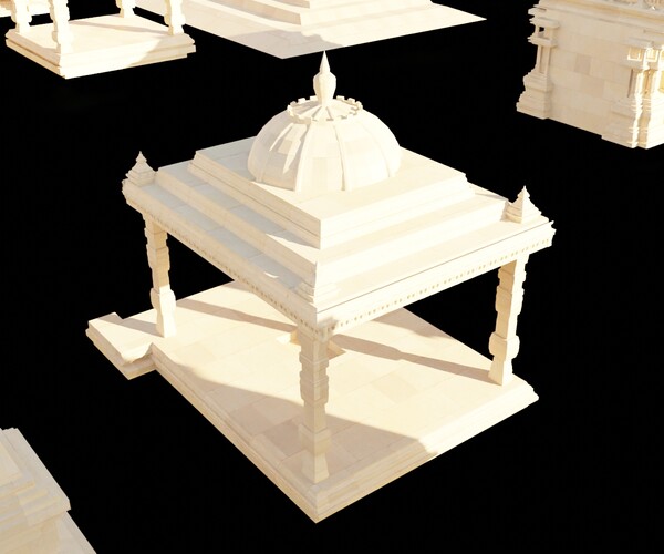 ArtStation - Temple Kitbash 3D KIT | Resources