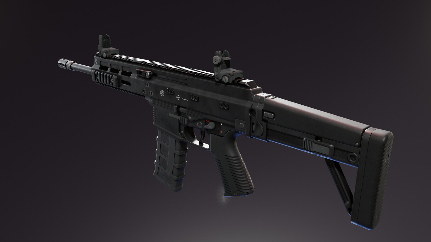 ArtStation - BT APC Rifle | Game Assets