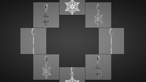 Snowflake Pendant