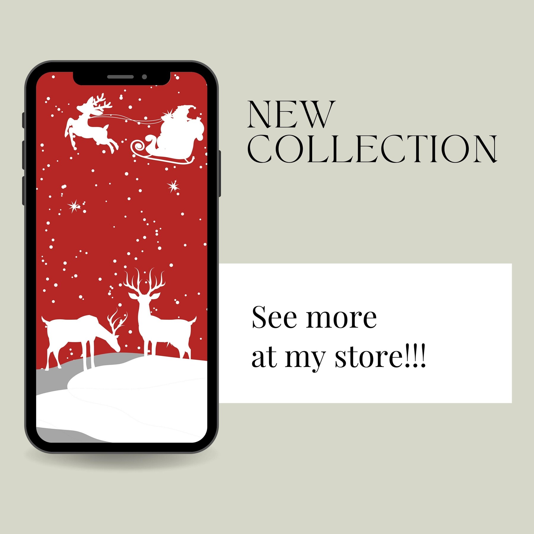 ArtStation - IPhone Xmas Wallpapers, Modern Phone Wallpaper, iPhone