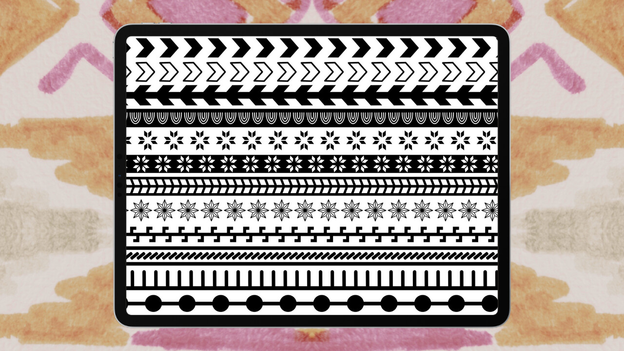 ArtStation Border Brush Set For Procreate Brushes