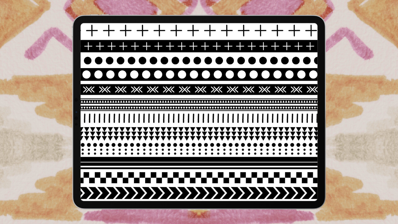 ArtStation Border Brush Set For Procreate Brushes