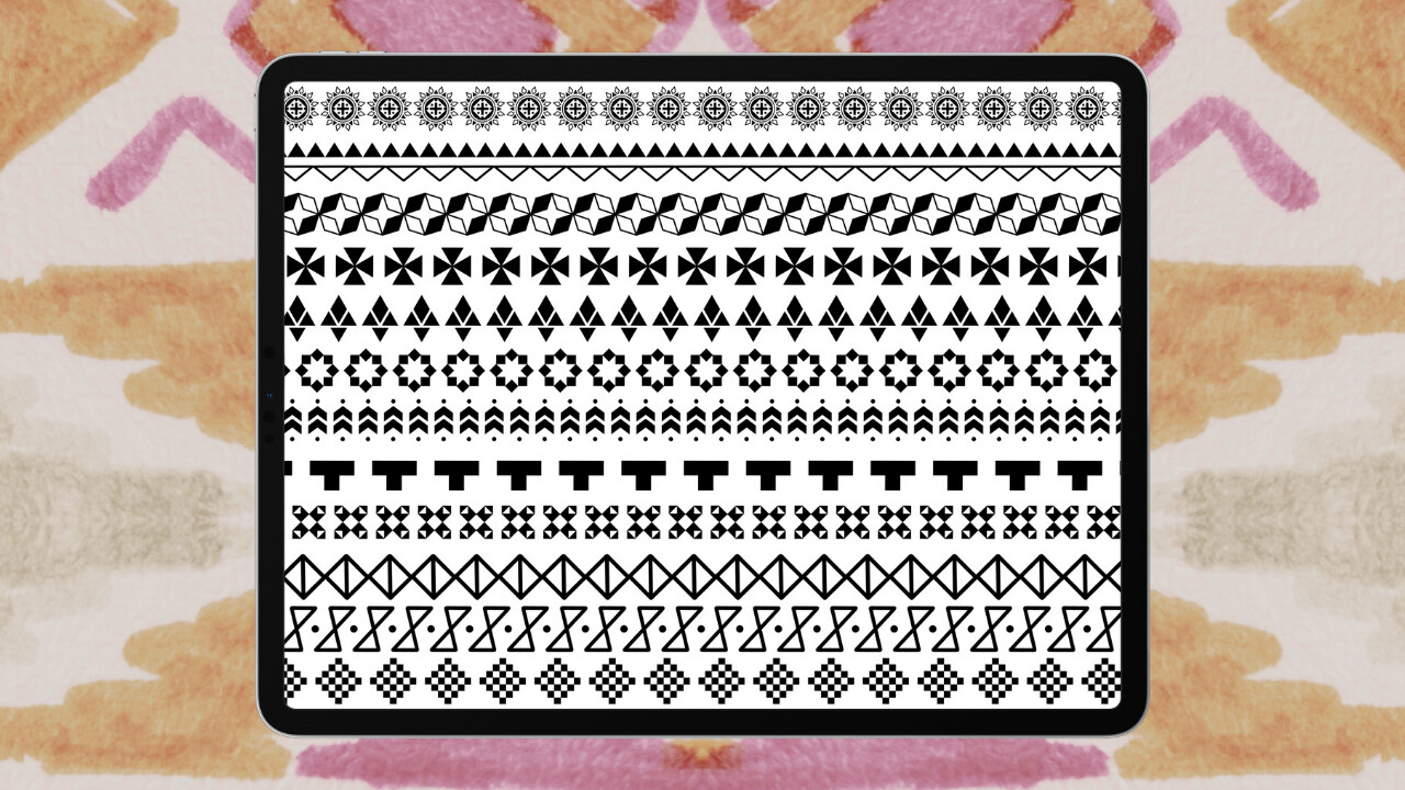 ArtStation Border Brush Set For Procreate Brushes